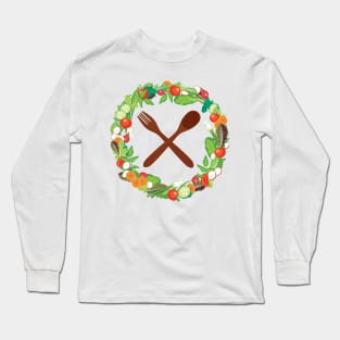 Salad Cross Long Sleeve T-Shirt